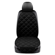 Winter Car Seat Cover Protective Front Rear Auto Seat Cover Plush Auto Cape Keep - £36.37 GBP