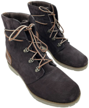 the north face ballard lace-up women&#39;s bracken brown suede &amp; leather boo... - $293.30 MXN