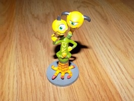 Disney Pixar Monsters University Terri &amp; Terry PVC Toy Figure Cake Topper 3.5&quot; - £6.65 GBP