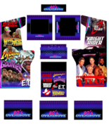 Arcade1up Legacy,Arcade 1up 80&#39;s Movies and TV arcade design/Cabinet vinyl - €57,43 EUR+