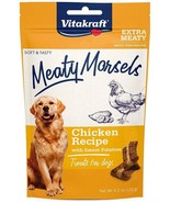 Vitakraft Meaty Morsels Mini Chicken Recipe with Sweet Potato Dog Treat ... - £21.54 GBP