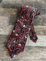 DISNEY MICKEY MOUSE DONALD DUCK GOOFY AND PLUTO BALANCINE TIE WORKS NECKTIE - $11.60