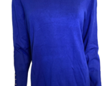 JM Collection Royal Blue Round Neck Pullover Sweater Size XL, NWT - $28.49