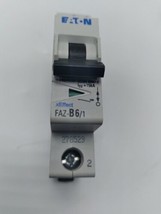 Eaton FAZ-B6/1 Circuit Breaker 240-415V 6Amp - $8.50