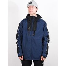 DC Shoe Co Mens Palomar Snowboard Jacket Shell Sz L Blue 15K Waterproof ... - $98.95