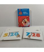Looney Tunes Math Flash Cards For Kids Tasmanian Devil Division COMPLETE... - $302.90 MXN