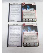 (4) Star Wars Imperial Assault Thrawn Villain Pack Cards - €29,94 EUR