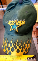 Vintage Dallas Stars Hat Fire Flames Reebok hockey face off retro vintage nhl - £75.89 GBP