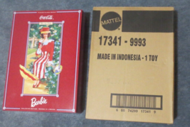 COCA-COLA BARBIE AFTER THE WALK NEW IN BOX AND SHIPPING BOX - £19.03 GBP