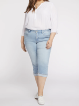 NYDJ Marilyn Straight Crop Denim Jeans Hollander Plus Size ( 22W ) - £62.27 GBP