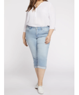 NYDJ Marilyn Straight Crop Denim Jeans Hollander Plus Size ( 22W ) - £62.25 GBP