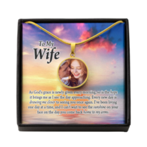 To Wife From Husband Personalized Long Distance One Day Closer Stainless Steel  - £48.55 GBP+