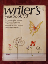 WRITERs DIGEST Yearbook Magazine 1973 Harold Robbins Alex Haley Brian Garfield - £11.38 GBP