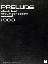 1983 Honda Prelude Electrical Troubleshooting Manual Original [Paperback... - $14.00