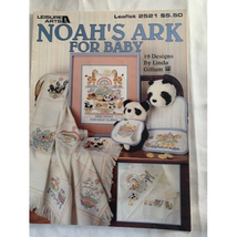 Leisure Arts Noah&#39;s Ark for Baby cross stitch leaflet book 2521 - £7.22 GBP