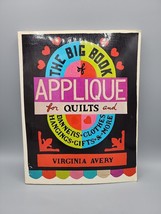 Quilting Vintage 1978 Big Book of Applique by Virginia Avery Quilt Crafts Sewing - £11.77 GBP