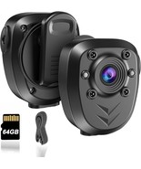 Ksadbossbo Body Camera With Audio Video Recording Spy Hidden Wireless Cam - $45.96