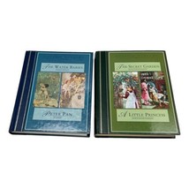 Classic Library Lot 2 Book Water Babies Peter Pan Secret Garden Little Princess - $32.62