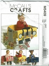 McCalls 5409 Sewing Pattern Toddlers Shopping Cart Liners  - £7.78 GBP