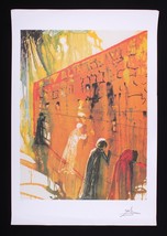 Salvador Dali The Wailing Wall Plate Signed Open Offset Lithograph - £70.64 GBP