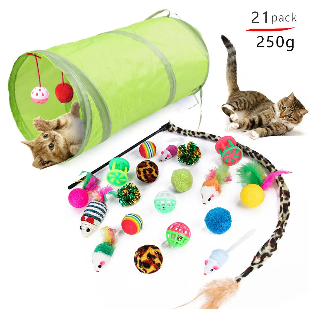 Game Fun Play Toys Cat Pets Game Fun Play Toyss Mouse Shape Balls FolAle Cat Kit - £23.11 GBP
