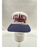 Vintage Atlanta Braves Snapback Hat Sports Specialties Shadow MLB Script... - £101.16 GBP