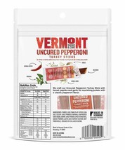 NEW Vermont Smoke &amp; Cure Mini Meat Stick Go Pack Antibiotic Free Turkey ... - £9.09 GBP