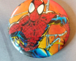 Spiderman Vintage Button 1980s Marvel Comics 2 inch - £6.27 GBP