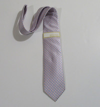 Michael Kors Necktie Tie Pink and Blue Diamond Pattern New NWT - $23.99