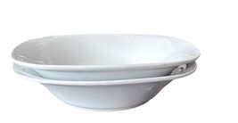 Crate &amp; Barrel Aspen Rimmed Porcelain Pasta Bowl - €7,51 EUR