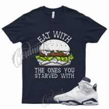 EAT T Shirt for J1 6 Midnight Navy 2022 Georgetown Dunk Uptempo Trainer 1 - £20.05 GBP+