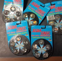 Lot of 5 Cards Marble Collectibles 1993 STAR TREK Next Gen. Stocking stu... - $20.00