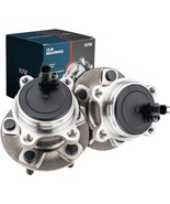 KAX 512466 Pair Rear Wheel Bearing Hub Assemblies Compatible with 2012-2... - $195.01