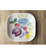Arabia Finland ARA Rare Mid Century Scandinavian Pottery, Floral Square ... - €86,83 EUR