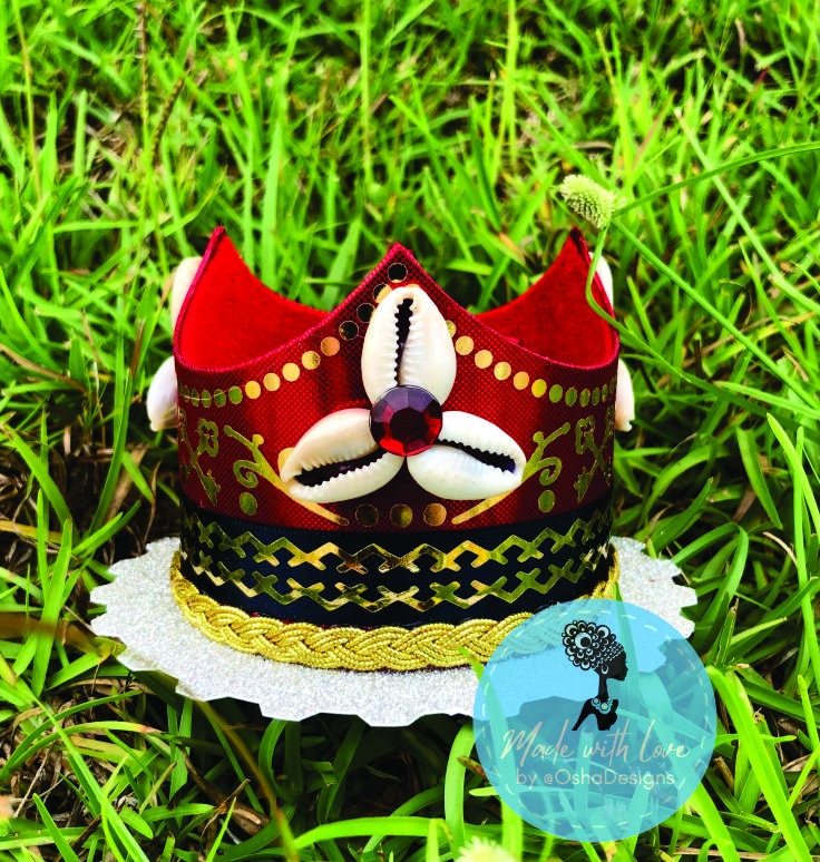 Elegua Corona Eleggua Crown Orishas Iyawo Babalawo Santeria Yoruba Lucumi - $24.99