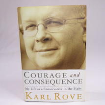 Signed Courage And Consequence Hardcover Book With DJ First Threshold Edition - £15.05 GBP