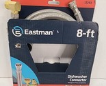 Eastman 8&#39; (2.4m) Stainless Steel Dishwasher Connector Hose 98524 - £10.90 GBP