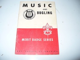 Vintage Boy Scouts Of America Music and Bugling Merit Badge Series Book 1938 - £6.62 GBP