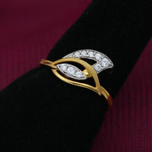 22 Karat Hallmark Strong Gold Finger Rings Size US 6.25 babies Handmade Jewelry - £249.38 GBP