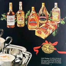 1940 Schenley&#39;s Liquor Whiskey Advertisement Distillery Esquire Holiday ... - $29.99