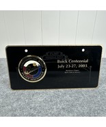 Vtg 2003 Metal Buick Club Flint MI Embossed License Plate Centennial - B... - $75.45 CAD