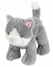 Carters Grey Gray Plush Kitty Cat Kitten Baby Toy Stuffed Animal Lovey 67068 - £47.62 GBP