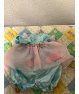 Vintage Cabbage Patch Kids Play Along Pink &amp; Blue Romper Dress Combo  - $1,378.14 MXN