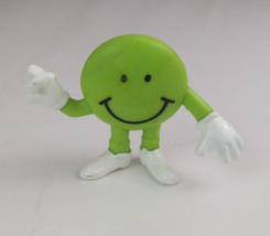 Vintage Smiley Face Let&#39;s Dance Vending Machine Toy 1.5&quot; Emoji Figure - $3.95