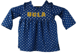 Colosseum Baby Girls Clothes UCLA Long Sleeve Polka Dots BLUE - 3-6 Months - £14.00 GBP