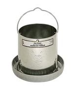 Harris Farms 1000293 Galvanized Hanging Poultry Feeder, 15 lbs, Metal - $45.35