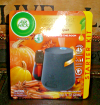 Air Wick Essential Oils Diffuser Mist Kit with PUMPKIN SICE - $19.55