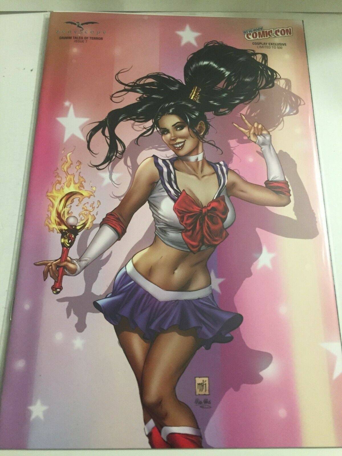 Primary image for 2018 Zenescope NYCC Grimm Tales of Terror #7 Mike Krome Sailor Moon Cosplay Limi