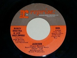 Nancy Sinatra Jackson You Only Live Twice 45 Rpm Record Vinyl Reprise Label - £12.57 GBP