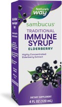 Nature&#39;s Way Sambucus Original Black Elderberry Syrup, 4 Fl Oz - £23.97 GBP